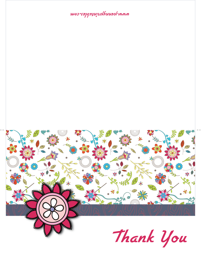 Free Printable Thank You Cards Online Thank You Cards Penny Printables