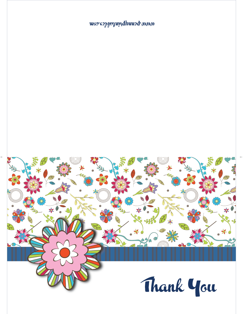 Free Printable Thank You Cards Online Thank You Cards Penny Printables