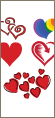 Printable Heart Shapes