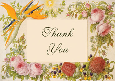 free thank you card